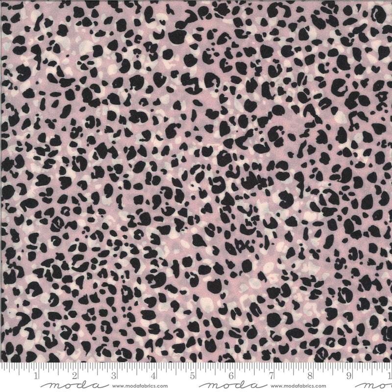 LAVENDER Animal Print Rayon, Kasada by Crystal Manning, Moda