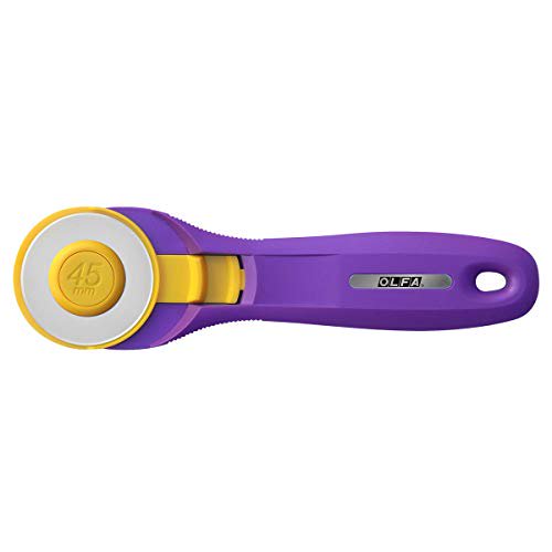 45mm Olfa Splash Rotary Cutter in Purple