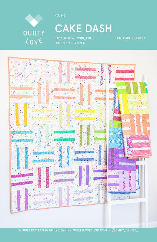 Cake Dash by Emily Dennis of Quilty Love