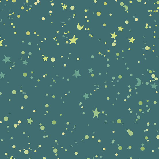 VERDIGRIS, Star Splatter, Astrologika by Eye Candy Quilts