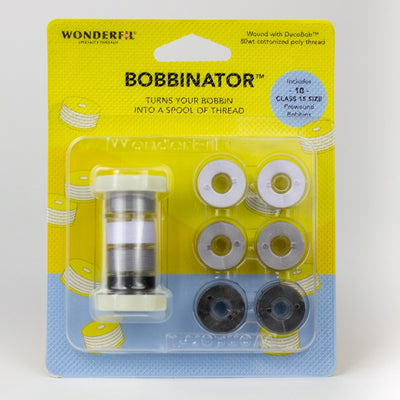 Bobbinator - Decobob 80wt 100% Cottonized Polyester Thread by Wonderfil