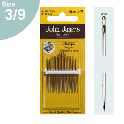 John James Needles - Sharps 20ct