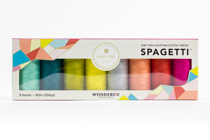 Violet Craft 8ct. Spagetti 12wt 100% Egyptian Cotton Thread by Wonderfil