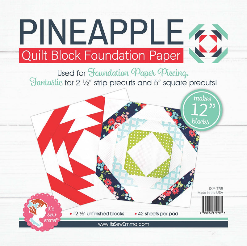 Pineapple 12in Foundation Paper Pad by It&