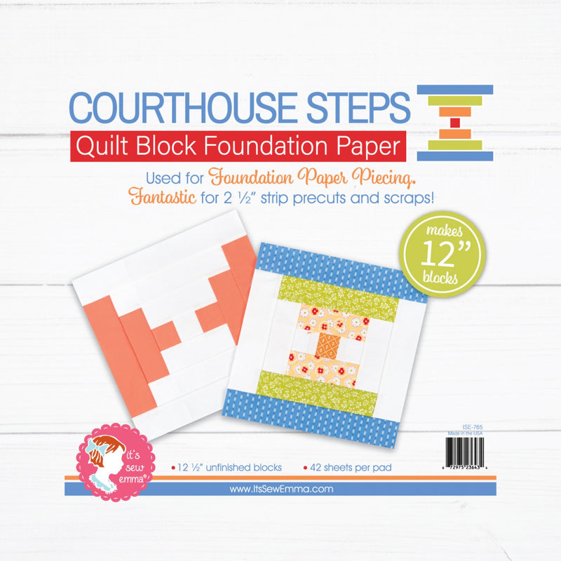 Courthouse Steps 12in Foundation Paper Pad by It&