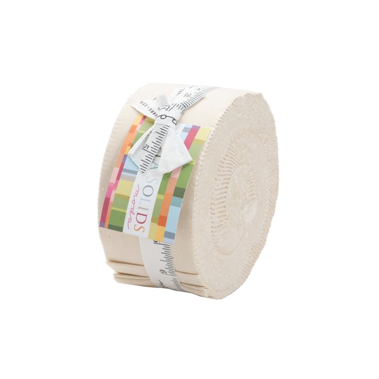 Natural - Bella Solids Jelly Roll - 9900JR 12