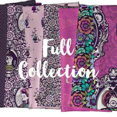 Coven Panel and Fat Quarter Bundle - Nightshade Déjà Vu Collection  by Tula Pink