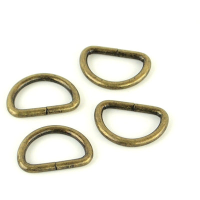 3/4" D-Rings from Sallie Tomato 4ct