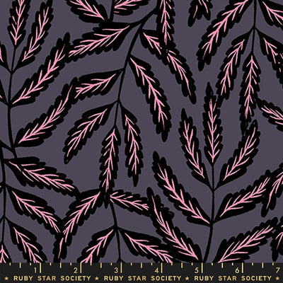 BLACK Wild Rayon from Florida Vol. 2 by Sarah Watts for Ruby Star Society