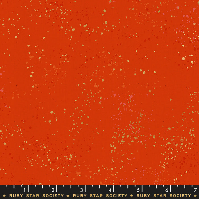 WARM RED - Speckled Metallic from Rashida Coleman-Hale, Ruby Star