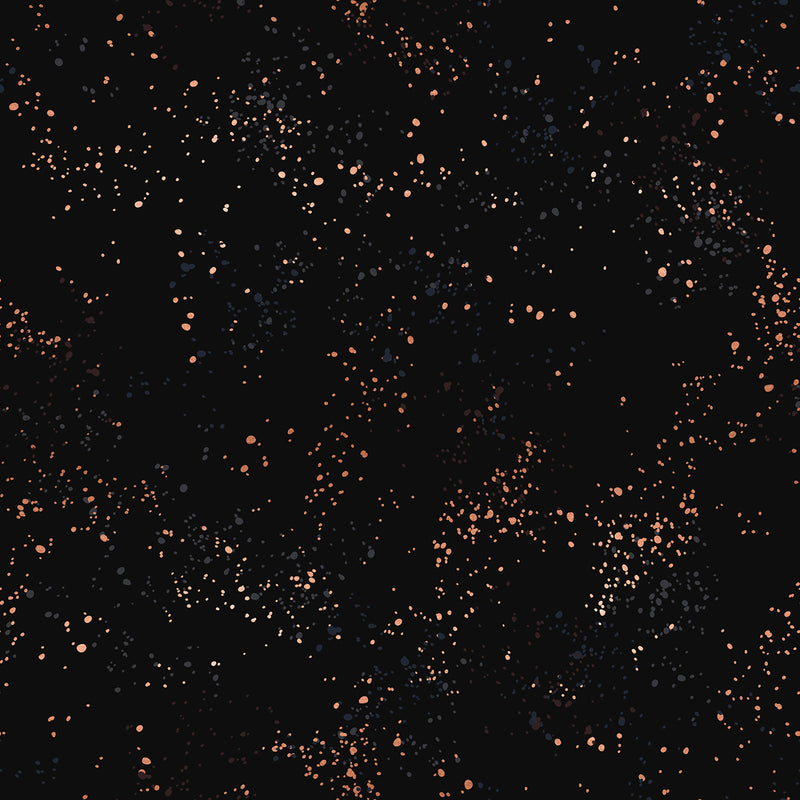 BLACK Speckled Wideback (108") by Rashida Coleman-Hale, Ruby Star