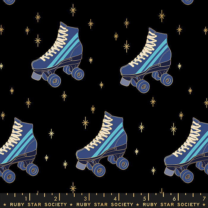 BLACK Rollerskates, Darlings 2 Collaborative Collection by Ruby Star Society