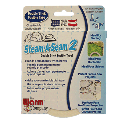 1/4" Fusible Tape, Lite Steam-a-Seam2 from The Warm Company
