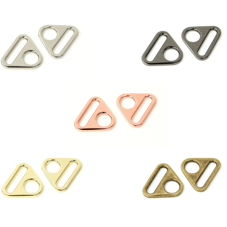 1" Triangle Rings from Sallie Tomato