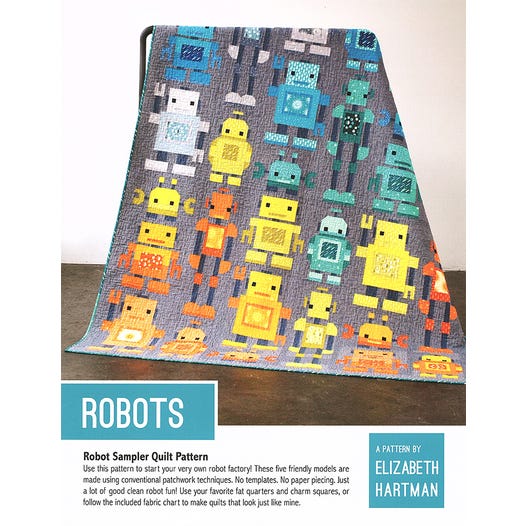 Robots, A Pattern by Elizabeth Hartman