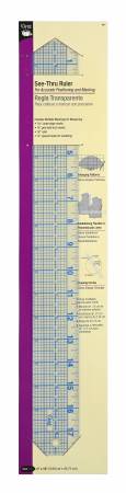Quilt-N-Sew See-Thru Ruler by Dritz