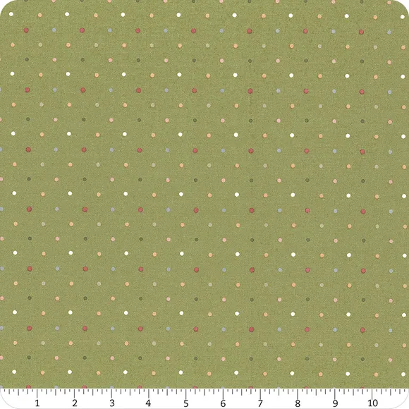 SAGE Magic Dot, Country Rose by Lella Boutique for Moda