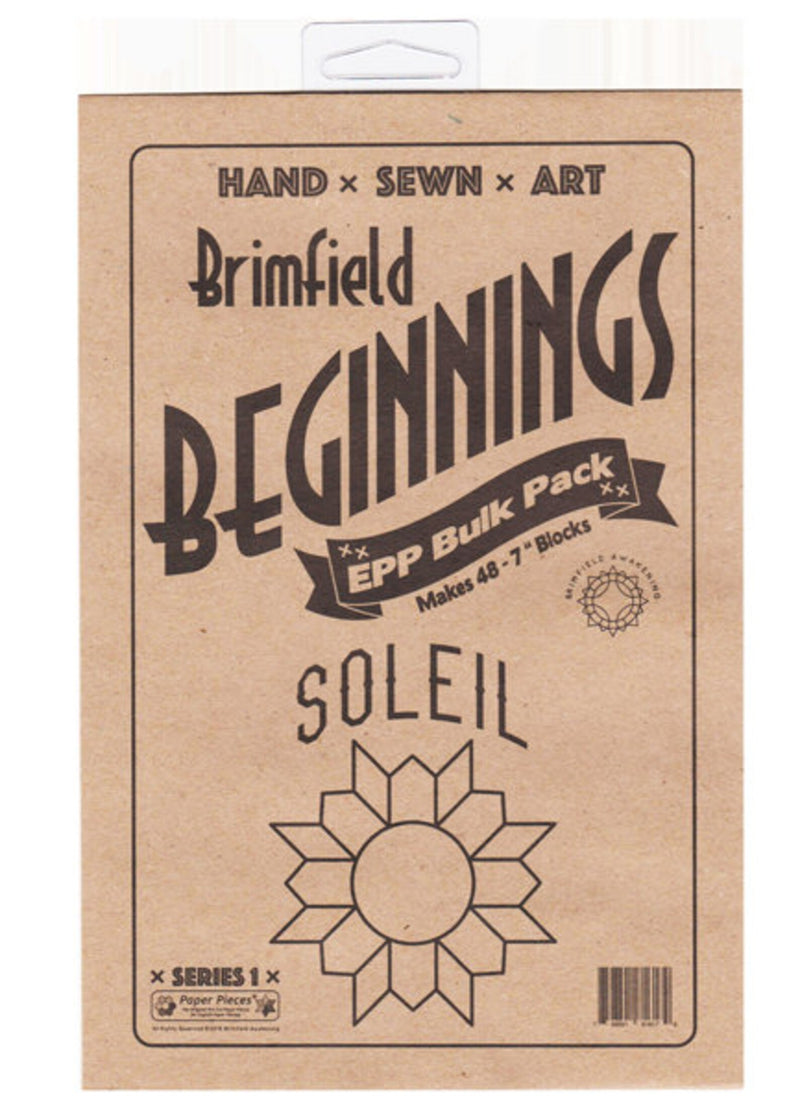 Soleil Brimfield Beginnings English Paper Piecing Set by Brimfield Awakening