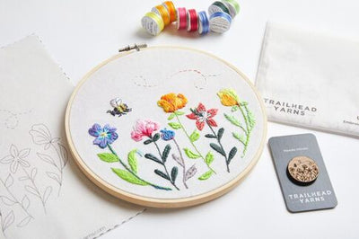 Un-kit Embroidery Canvas by Trailhead Yarns