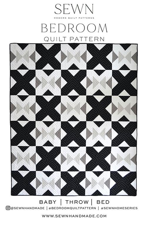 Bedroom Quilt Pattern from Sewn Handmade