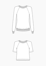 Linden Sweatshirt Pattern from Grainline Studio Sizes 0-18