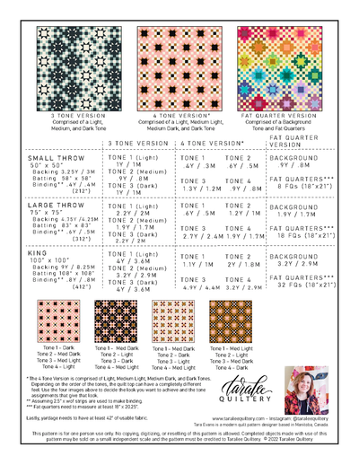 Flicker Quilt Pattern by Taralee Quiltery
