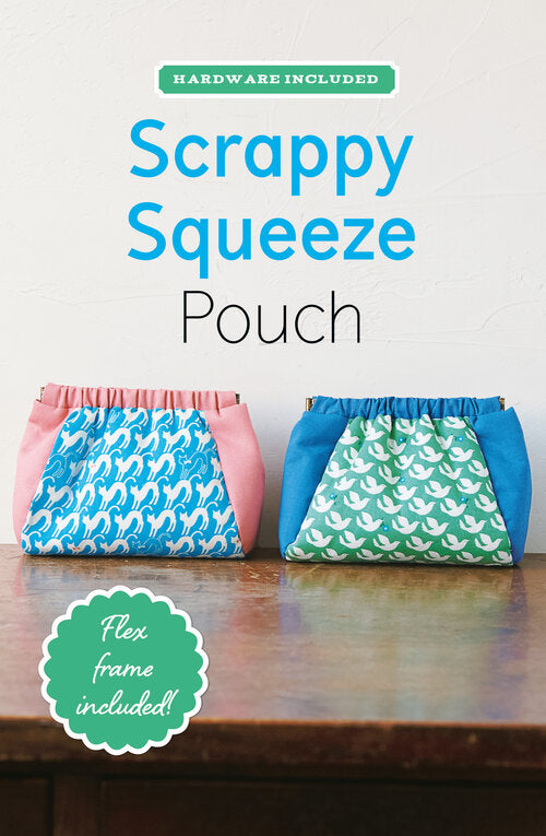 Scrappy Squeeze Pouch Pattern from Zakka Workshop
