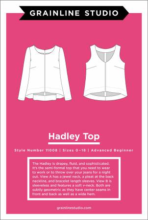 Hadley Top Pattern from Grainline Studio