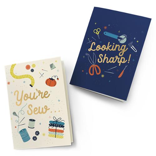 Sew Thoughtful Notecard Set by Rashida Coleman-Hale for Ruby Star Society