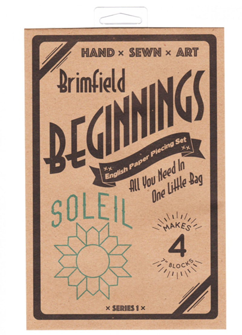 Soleil Brimfield Beginnings English Paper Piecing Set by Brimfield Awakening