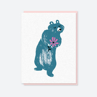 Bear Crush Card from Craftedmoon by Sarah Watts
