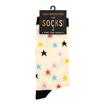 Starry Socks by Alexia Marcelle Abegg for Ruby Star Society