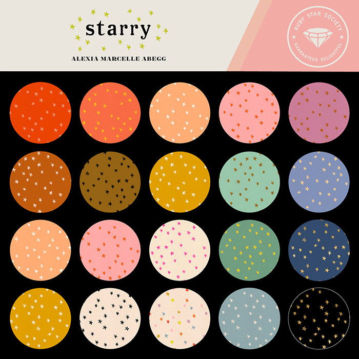 Charm Pack, Starry by Alexia Abegg for Ruby Star Society