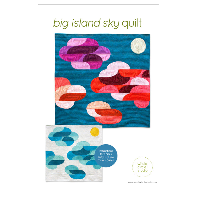 Big Island Sky Quilt Pattern by Whole Circle Studio
